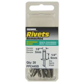 20PK MED SS Rivet