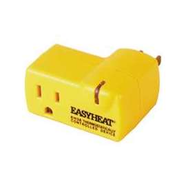 EasyHeat EH38 Pre-Set Thermostat, 15 A, Yellow