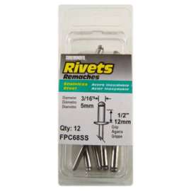 12PK L SS Rivet