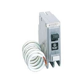 GE Industrial Solutions THQL1115AFP2 Arc-Fault Circuit Breaker, 120/240 V, Thermal Magnetic Trip, Plug-In Mounting