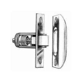 Schlage 335F3 Heavy-Duty, Triple-Pole Roller Catch, Steel, Brass