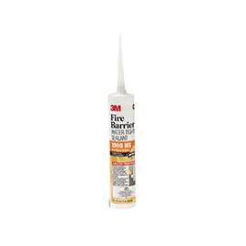 3M 1000 NS Watertight Fire Barrier Sealant, Light Gray, 10.1 oz Cartridge