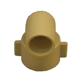 GENOVA 54935 Swivel Elbow, 1/2 in Slip Joint, 1/2 in Female, 90 deg