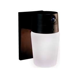Heath Zenith HZ-5610-BZ Motion Activated Security Light, Incandescent Lamp, 120 V