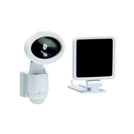 Heath Zenith HZ-8434-WH Motion Activated Security Light, LED Lamp, 120 V, 83 Lumens