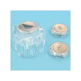 Boston Harbor Replacement Handle, For Use With Lavatory And Tub/Shower Faucets, Acrylic, Clear