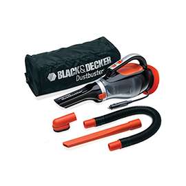Black+Decker BDH1220AV Hand Vacuum, 12 V Battery, Lithium-Ion Battery