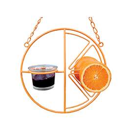 HEATH CF-133 Clementine Oriole Feeder, Steel, Orange