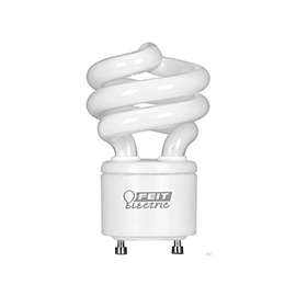 Feit Electric BPESL13TGU24D Non-Dimmable Compact Fluorescent Light, 13 W, GU24 Twist and Lock