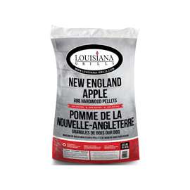 LOUISIANA GRILLS New England Apple 55403 Grill Pellet, 40 lb