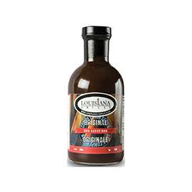 LOUISIANA GRILLS 50590 Original Barbecue Sauce, 17 oz Bottle