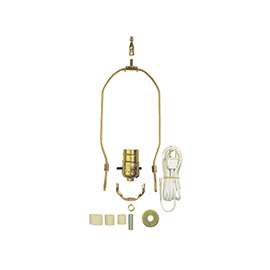 Westinghouse 7026600 Lamp Kit, 250 V, 600 W, Metal, Brass, For Standard Base 150 W Bulb