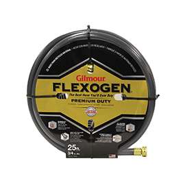 Gilmour 10034025 Garden Hose, 25 ft L, Rubber