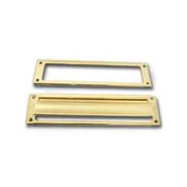 Schlage SC620B3 Mail Slot, 3-1/2 in L, 13 in W, Brass, Aged Bronze