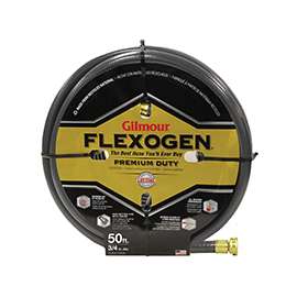 Gilmour 1034050 Garden Hose, 50 ft L, Rubber