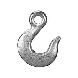 Campbell T9101824/75591 Eye Slip Hook, 9200 lb Working Load Limit, 1/2 in, Steel, Zinc