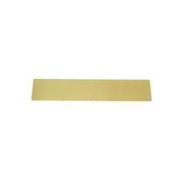Schlage C8400B3-6X30 Kick Plate, 30 in L, 6 in W, Brass
