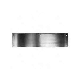 Schlage C8400PA28-6X30 Kick Plate, 30 in L, 6 in W, Aluminum, Anodized