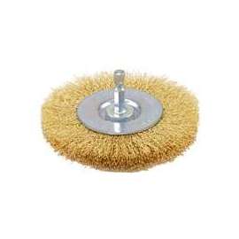 Vermont American 16789 Wire Wheel Brush with Shank, 2-1/2 in Dia