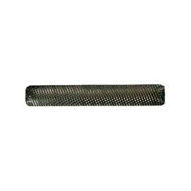 STANLEY 21-299 Replacement Blade, Half Round Regular Cut Teeth, 10 in L, Steel, Black