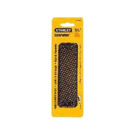 STANLEY 21-398 Replacement Blade, Pocket Fine Cut Teeth, 5-1/2 in L, Steel, For 21-299 Surform Pocket Plane
