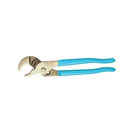 CHANNELLOCK 412 Tongue and Groove Plier, HCS Jaw, 6-1/2 in OAL, Blue Handle
