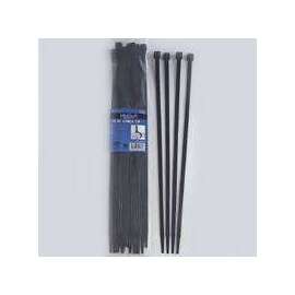 ProSource Cable Tie, Nylon, Black, 15 In L