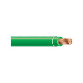 Southwire 22968251 THHN Building Wire, 12 AWG, 50 ft L, Green Nylon Sheath