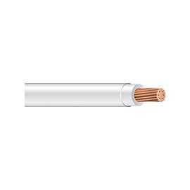 Southwire 22956752 Building Wire, 14 AWG, 100 ft L, White Nylon Sheath