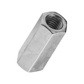 Stanley Hardware 4003 Series 182691 Coupling Nut, 7/16-14 in Thread, UNC, Steel