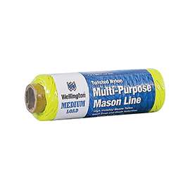 Wellington Opti-Brite 46293 Rhino-Kote Twine, 10 lb Weight Capacity, 260 ft L, #18 Dia, Neon Yellow