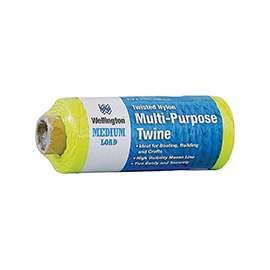Wellington Opti-Brite 46294 Seine Twine, 10 lb Weight Capacity, 525 ft L, #18 Dia, Neon Yellow