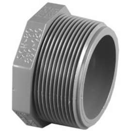2" PVC SCH80 MPT Plug