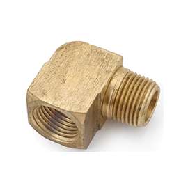 Anderson Metals 756116-02 Street Elbow, 1/8 in, FIP, MIP