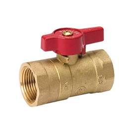 B & K ProLine 110-223HC Gas Ball Valve, 1/2 in FPT, Brass