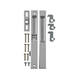 Wright Products V1195 Non-Keyed, Reversible Patio Door Latch, Aluminum, Flush Mounting