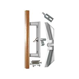 Wright Products V1104 Non-Keyed, Reversible Patio Door Latch, Aluminum, Surface Mounting