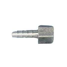 Tru-Flate 21-222 Air Hose Fitting, 1/4 in FNPT x Barb, Brass