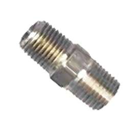 Tru-Flate 21-505 Air Line Coupling, 1/4 in MNPT, Brass