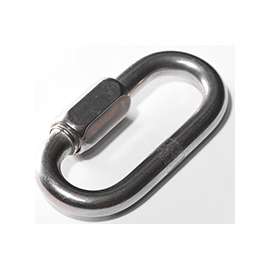 BARON 7350ST-1/4 Quick Link, 660 lb Weight Capacity, 316 Stainless Steel