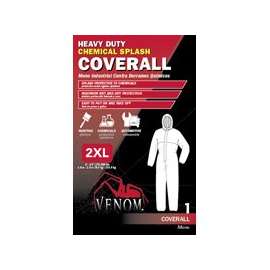 VENOM STEEL VENCV400XXLN Coverall, 2XL, Blue