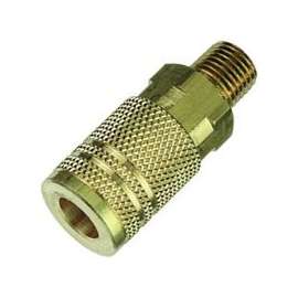 Tru-Flate 13-527 Air Coupler, 3/8 in MNPT