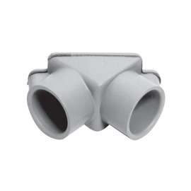 Carlon E990ER-CAR Access Pull Elbow, Gray