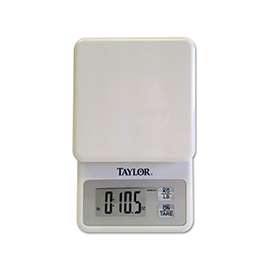 TAYLOR 3817 Kitchen Scale, 11 lb Capacity, LCD Display