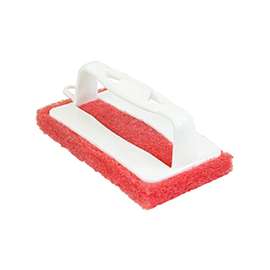 Quickie 206-3/72 Scrub Pad, Red/White