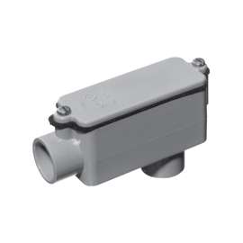 Carlon E986D-CTN Conduit Body, Gray