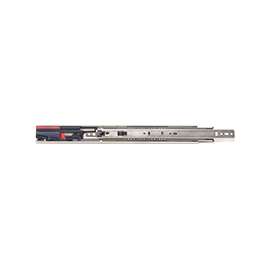 Knape & Vogt 8450FMP 18 Drawer Slide, 100 lb Weight Capacity, Anochrome