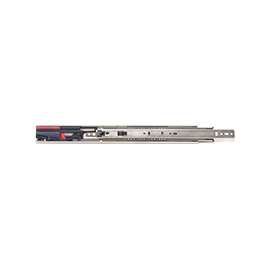 Knape & Vogt 8450FMP 22 Drawer Slide, 100 lb Weight Capacity, Anochrome