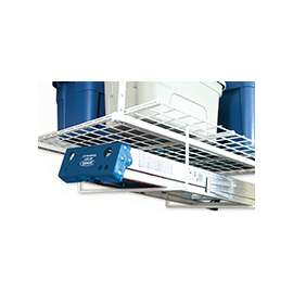 HyLoft 00419 Add-On Rack, 25 lb Storage, Steel, White