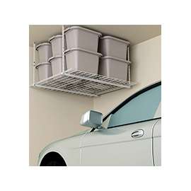 HyLoft 00540 Ceiling Storage Unit, 250 lb Storage, Steel, White